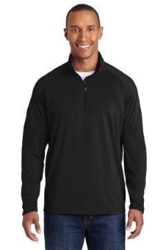 Picture of Sport-Tek Sport-Wick Stretch 1/4-Zip Pullover. ST850